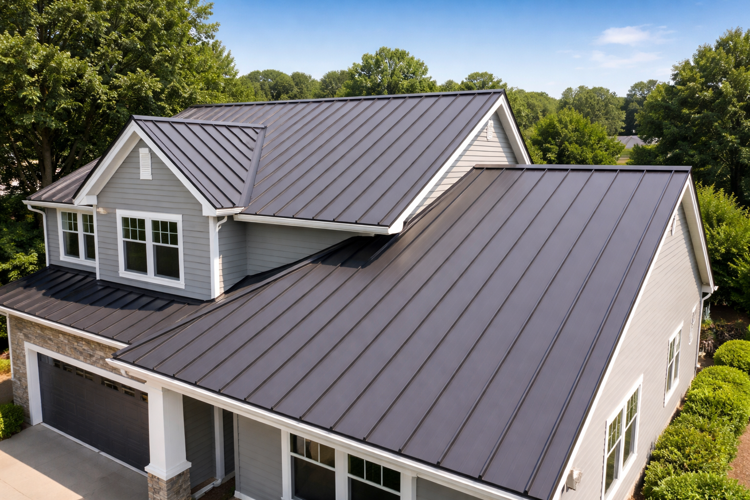Metal roofing
