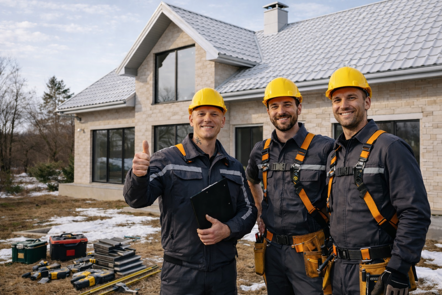 Roof replacement — full tear-off and new roof